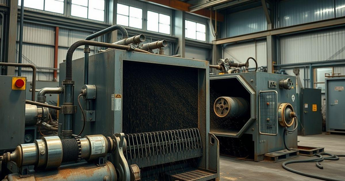 Jateamento com Granalha de Aço: Vantagens e Aplicações no Setor Industrial