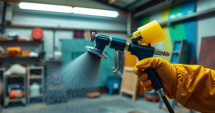 Pintura industrial com pistola: descubra as vantagens e técnicas para um acabamento perfeito