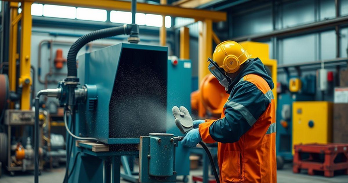 Pintura e Jateamento Industrial: Melhores Práticas e Benefícios