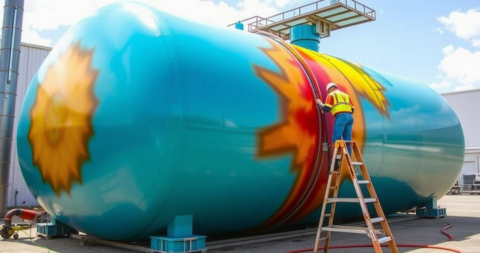Pintura epoxi para tanques: benefícios e aplicações Pintura epoxi para tanques: benefícios e aplicações