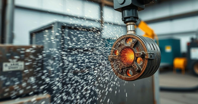 Jateamento industrial: descubra como essa técnica transforma superfícies e aumenta a durabilidade dos materiais