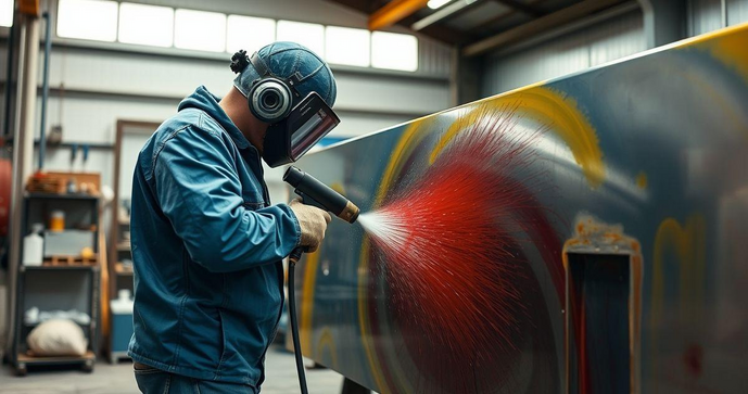 Transforme Superfícies: O Poder do Jateamento e Pintura na Renovação Transforme Superfícies: O Poder do Jateamento e Pintura na Renovação