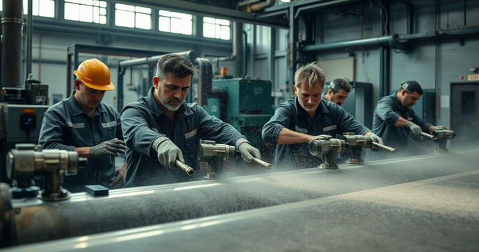Como Escolher as Melhores Empresas de Jateamento Industrial para Seu Negócio